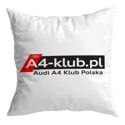 Poduszka Audi A4 Klub Polska 40x40cm